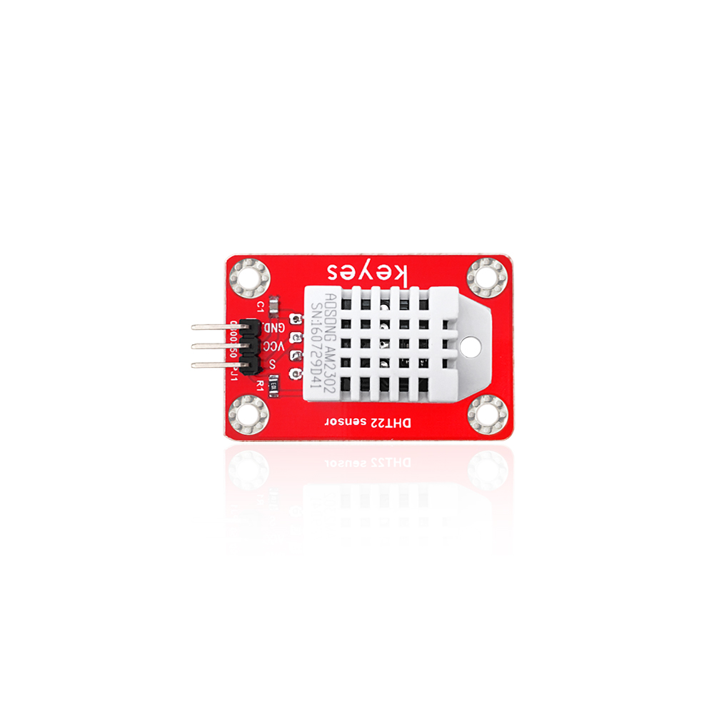 DHT22单总线数字温湿度传感器AM2302模块电子积木兼容arduino环保