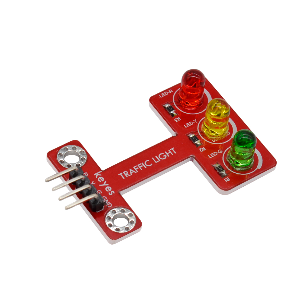 KEYES 电子积木 LED交通灯模块 红绿灯模块 兼容arduino micro:bit 环保