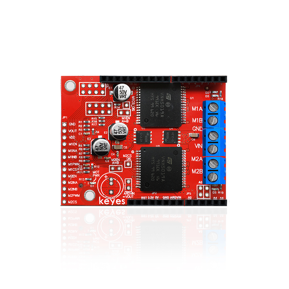 VNH5019双路大功率直流电机驱动板 适用于arduino扩展 DIY创客