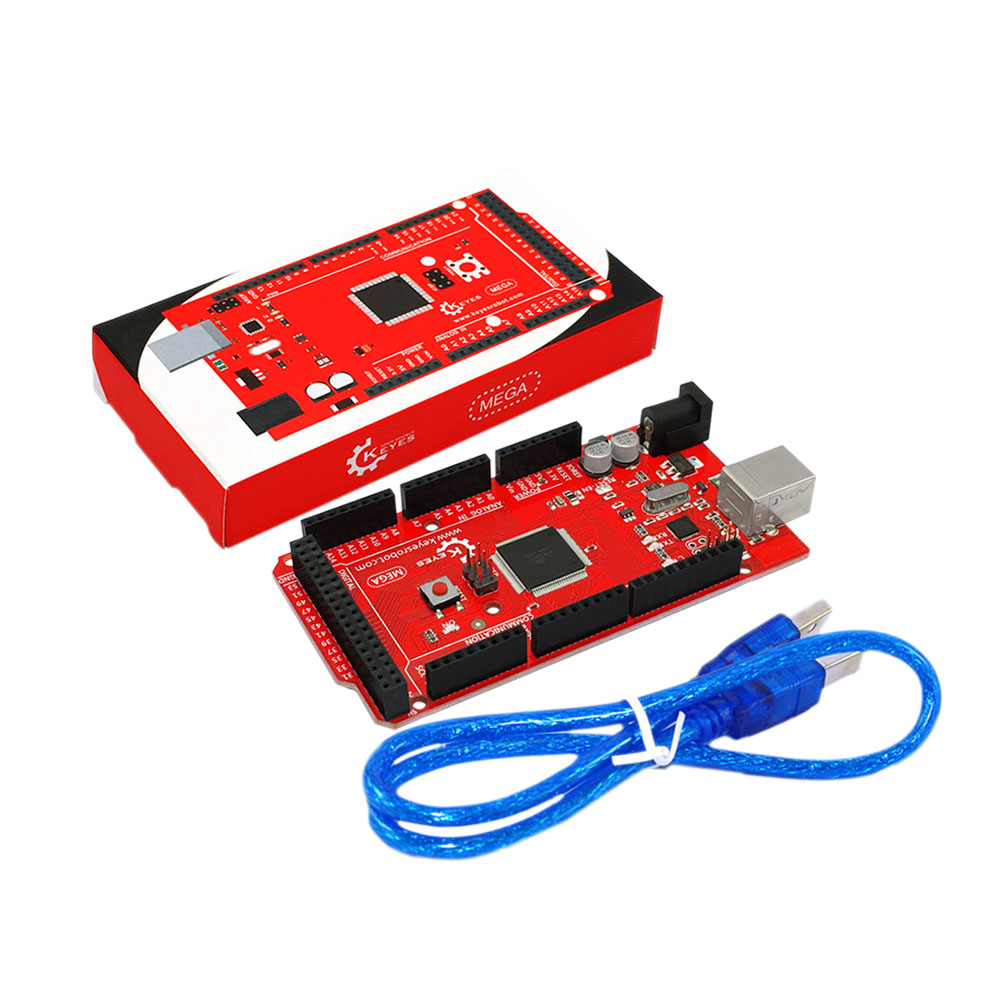 keyes 2560 R3 for arduino 开发板 红色 环保送USB线，精美彩盒包装